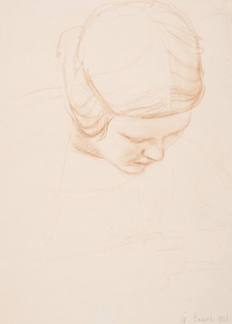 Inga, porträttstudie