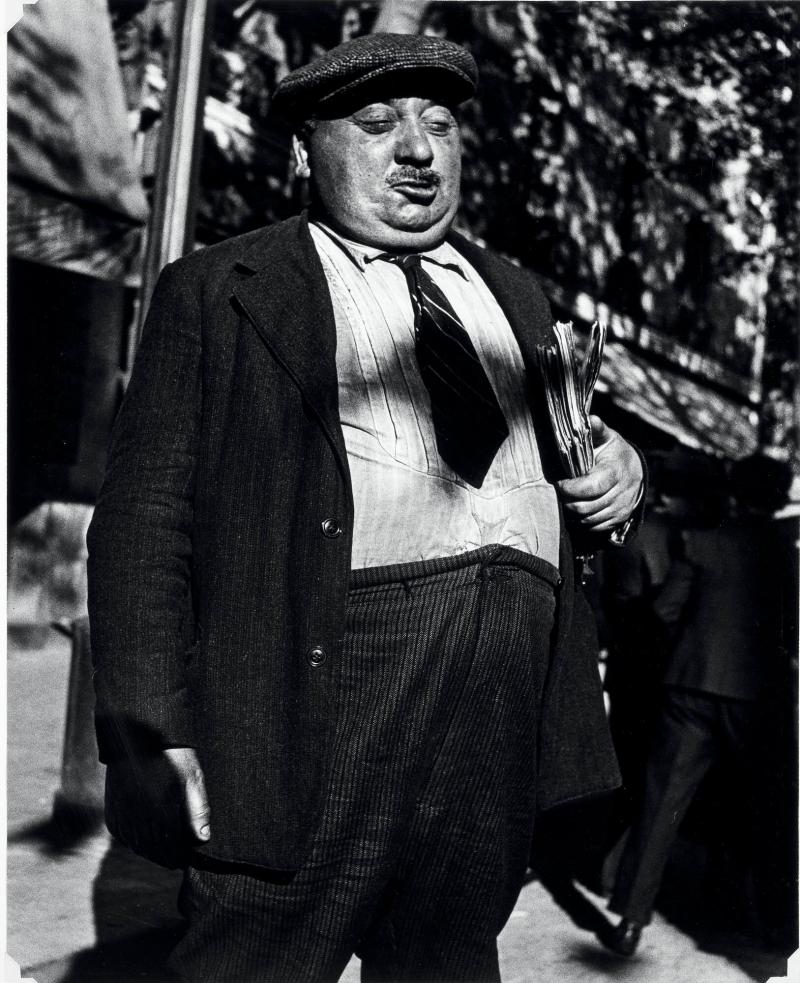 Man with Pamphlets, Paris