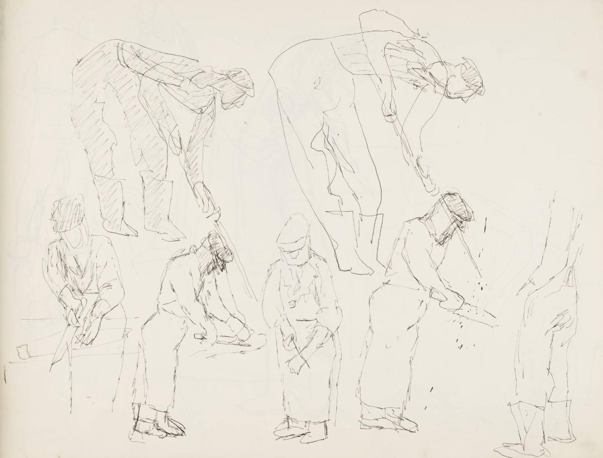 Skissblock nr 64, Skärhamn