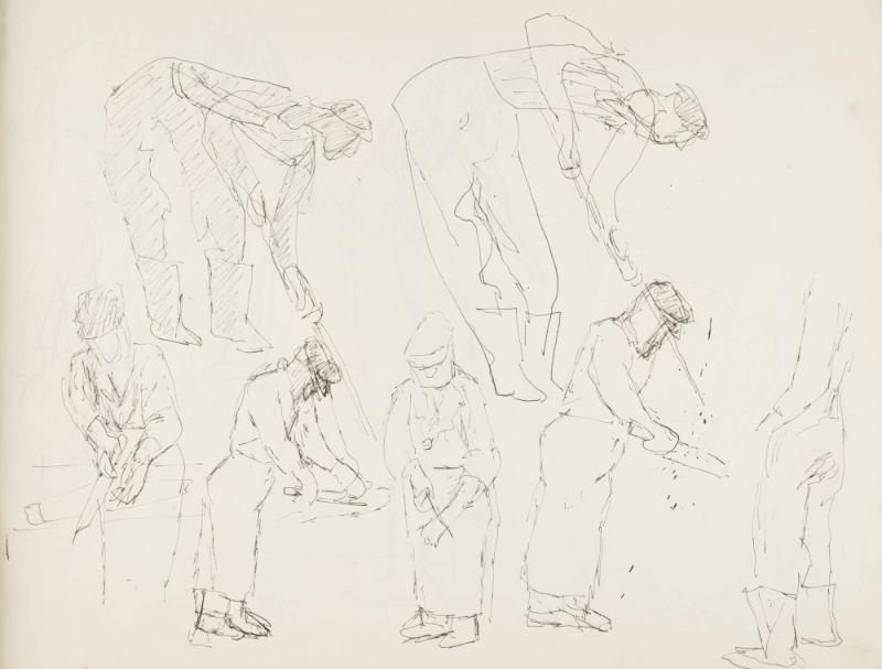 Skissblock nr 64, Skärhamn