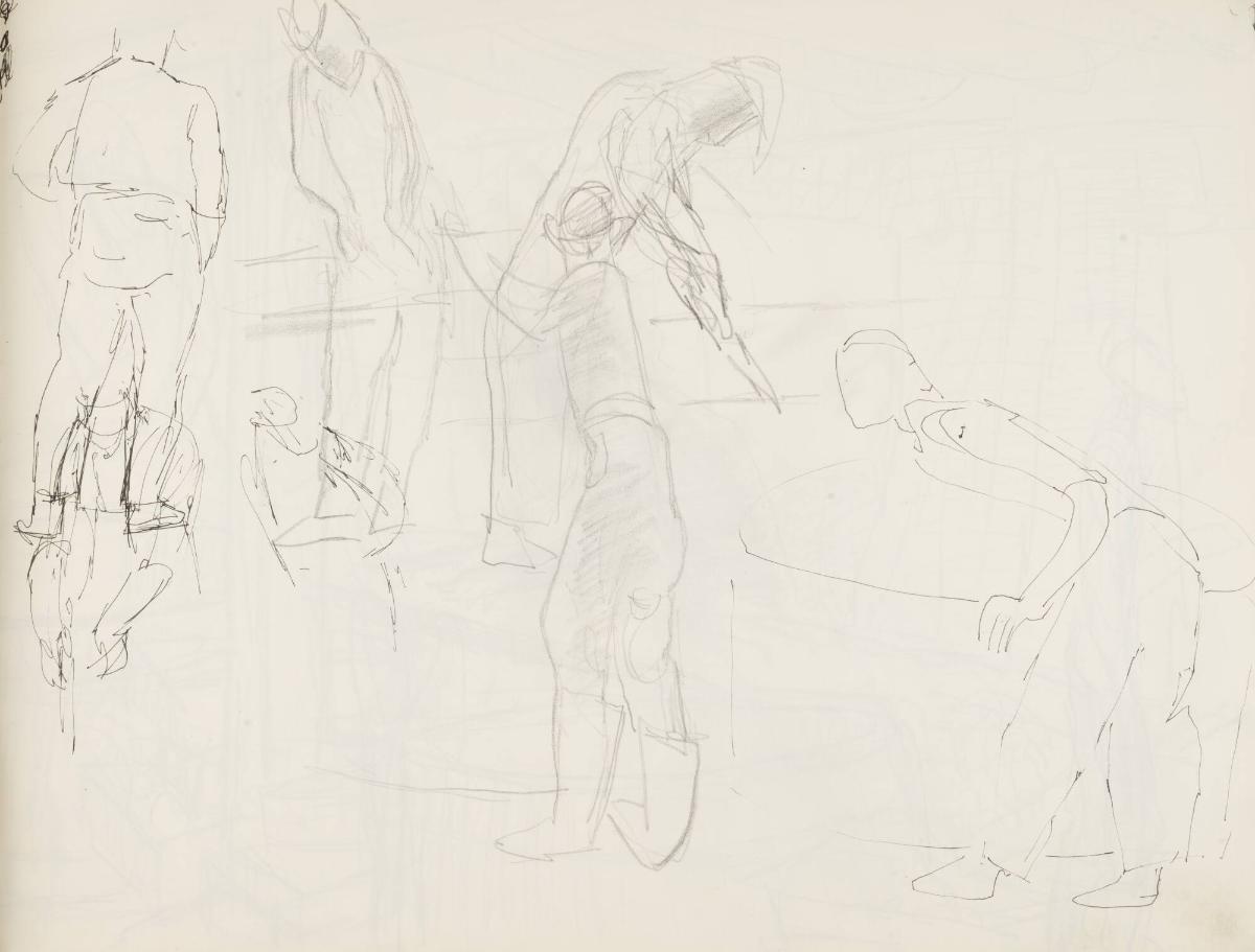 Skissblock nr 64, Skärhamn