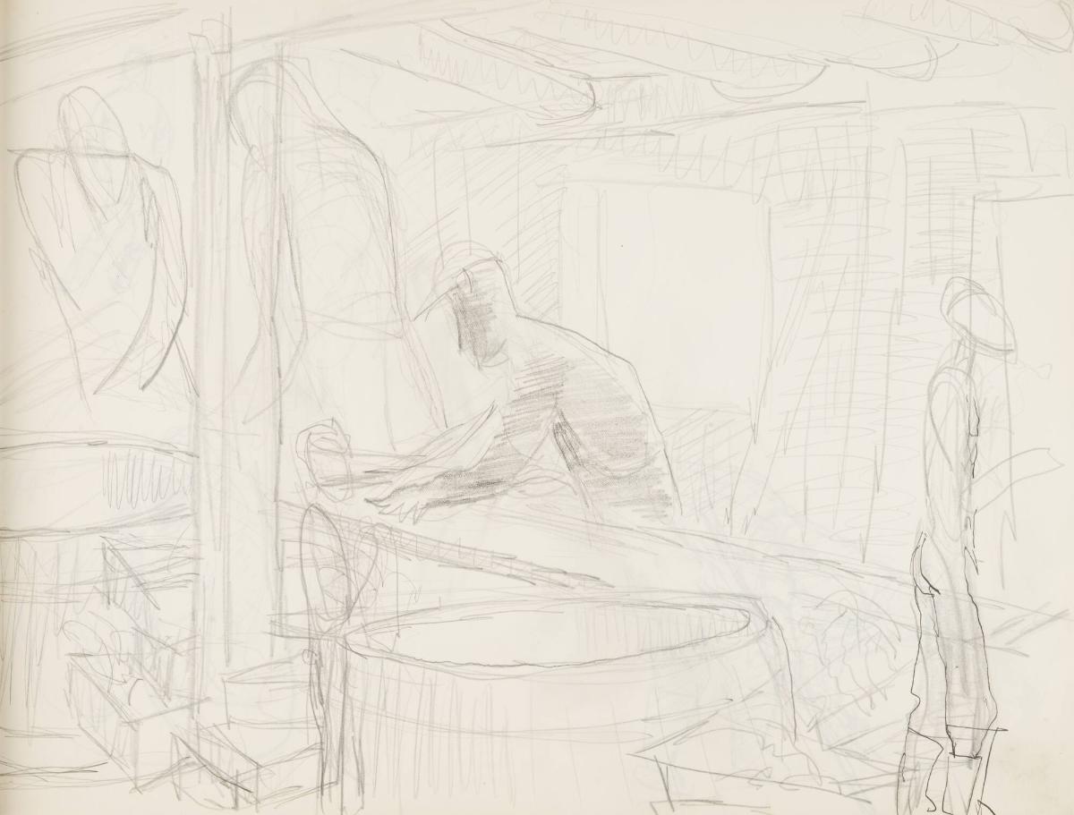 Skissblock nr 64, Skärhamn