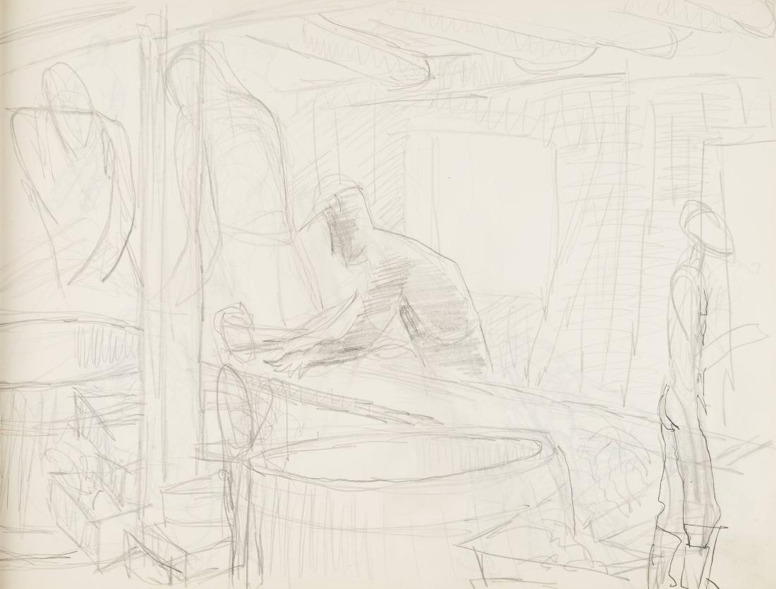 Skissblock nr 64, Skärhamn