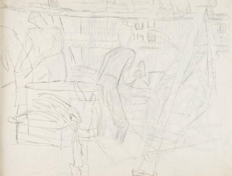 Skissblock nr 64, Skärhamn