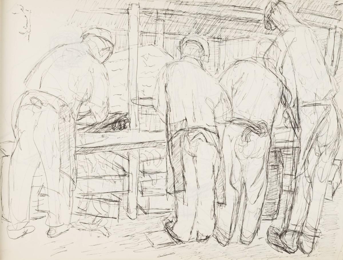 Skissblock nr 64, Skärhamn