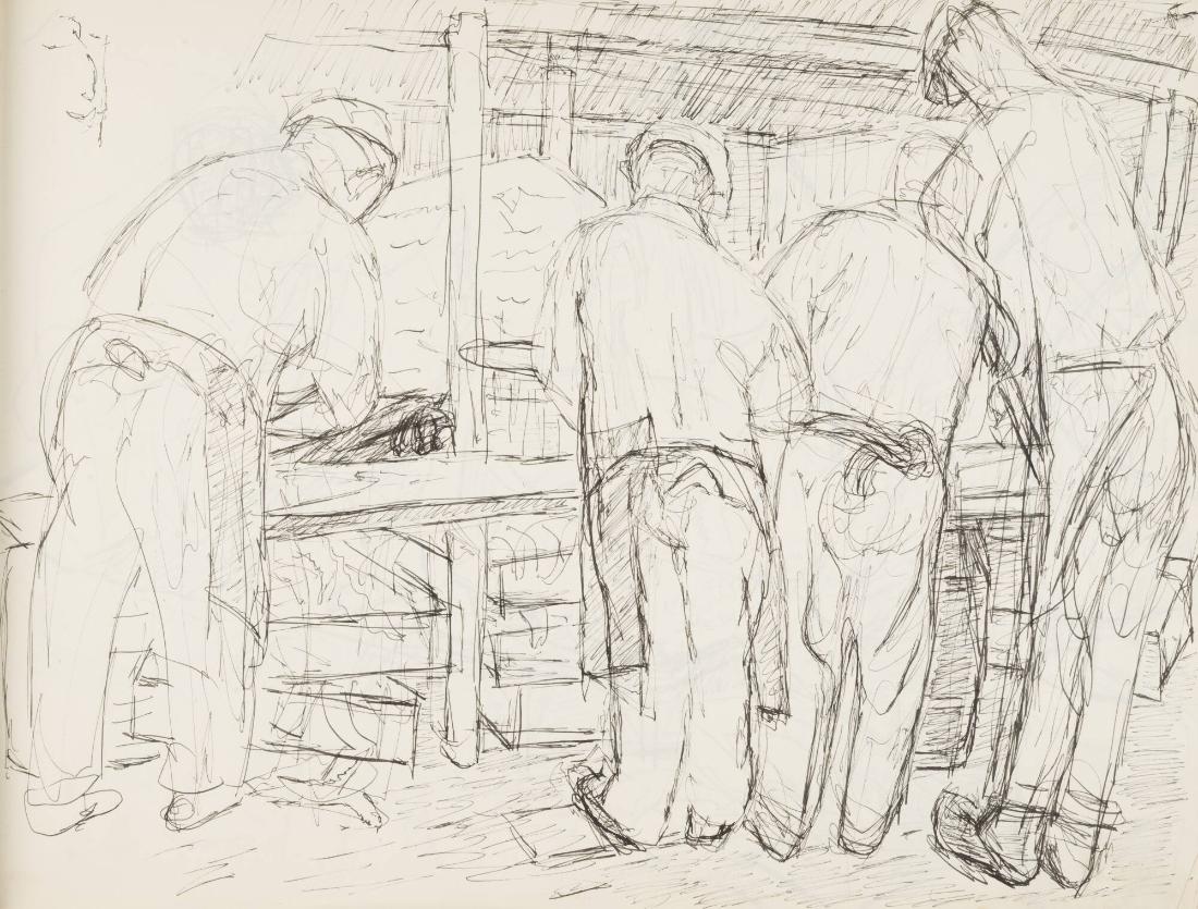 Skissblock nr 64, Skärhamn