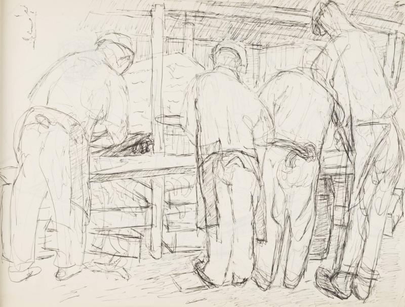 Skissblock nr 64, Skärhamn