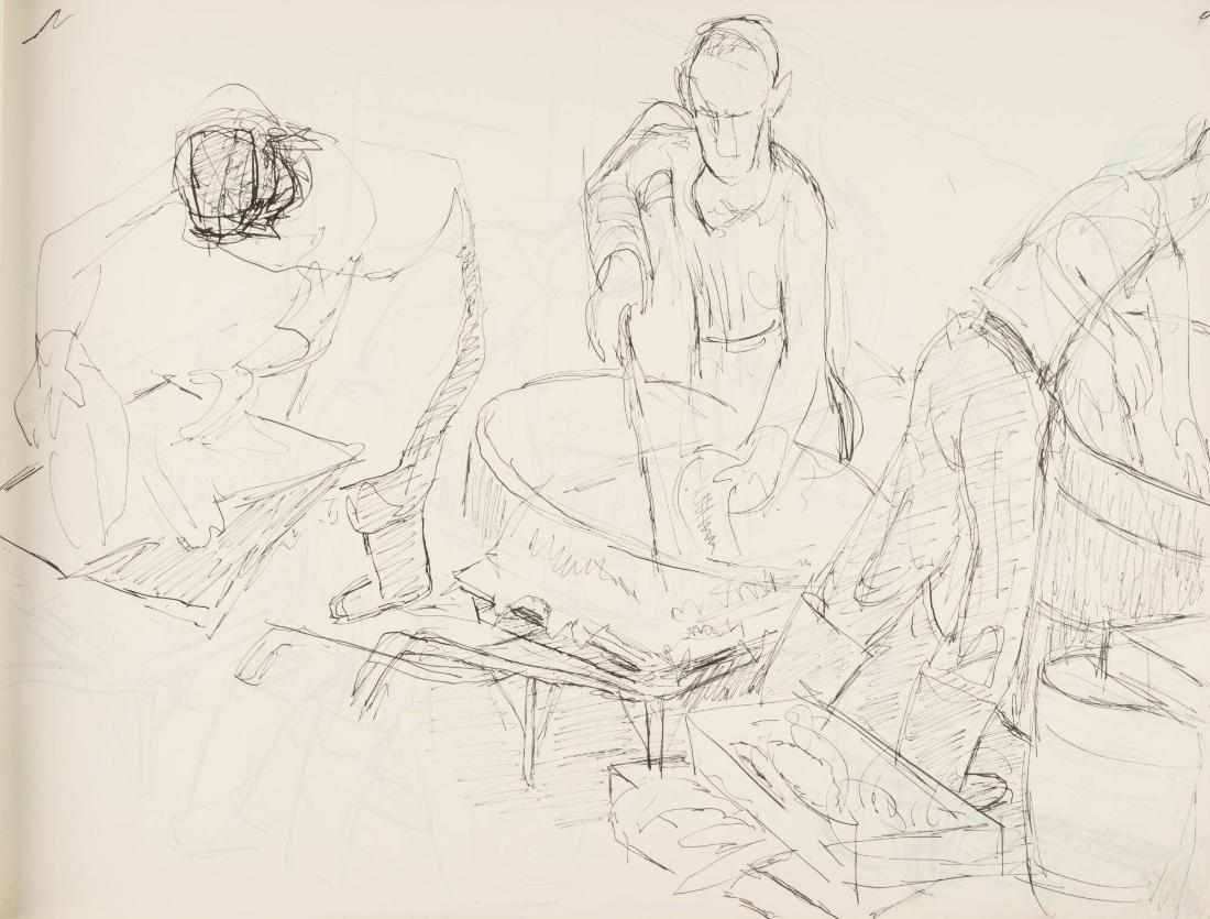 Skissblock nr 64, Skärhamn