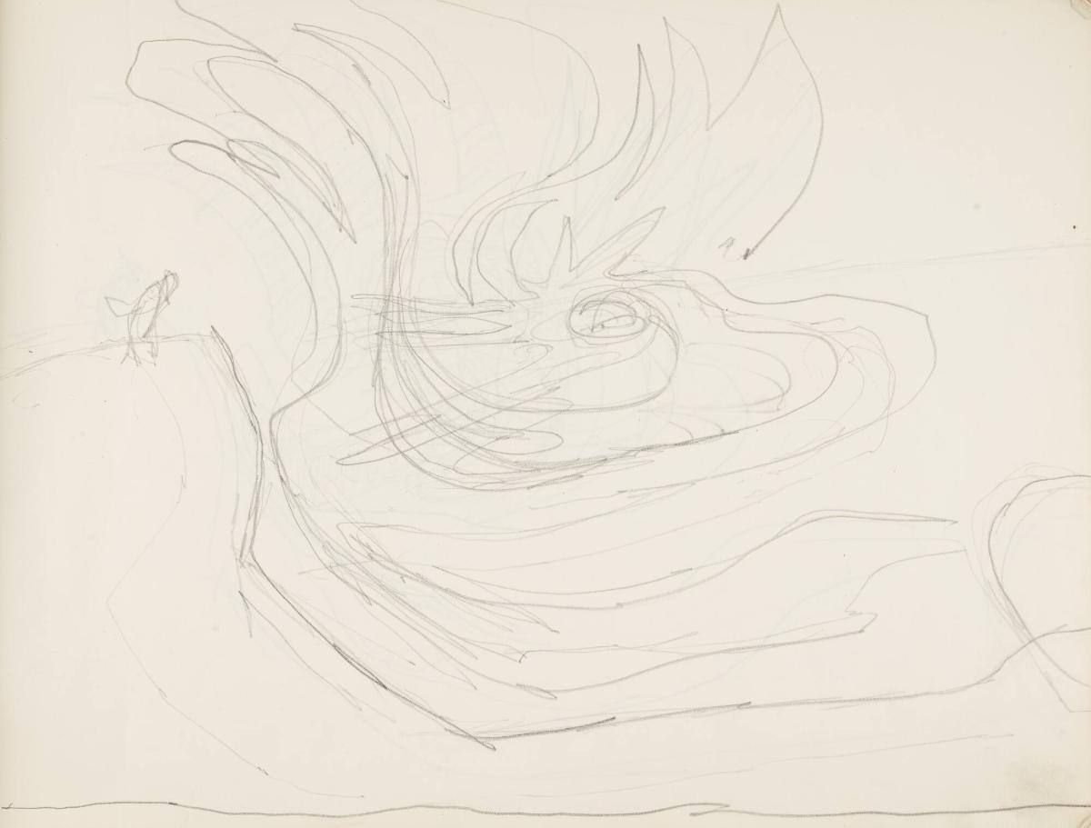 Skissblock nr 64, Skärhamn