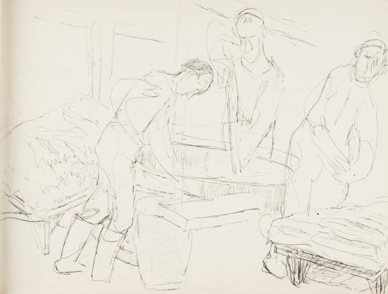 Skissblock nr 64, Skärhamn