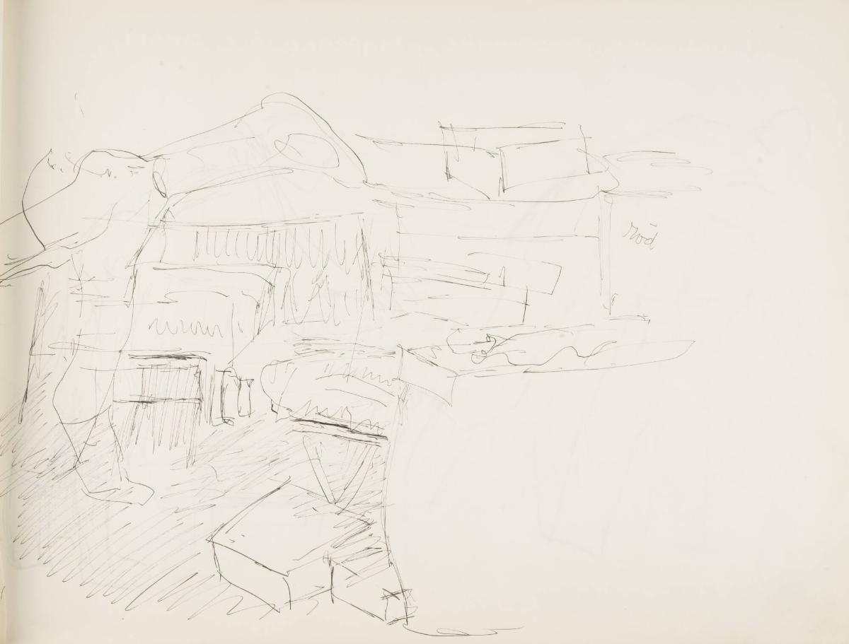 Skissblock nr 64, Skärhamn