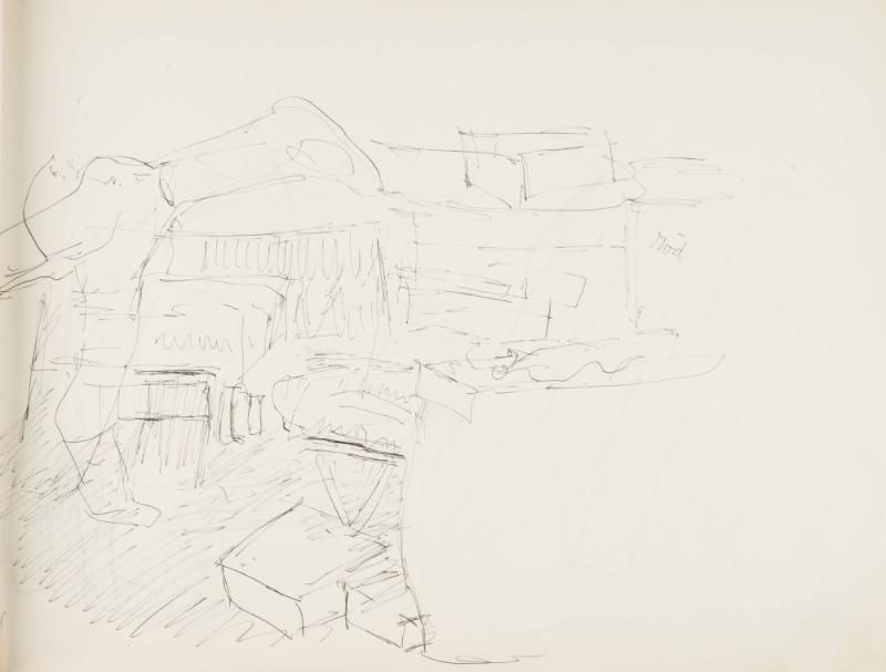 Skissblock nr 64, Skärhamn