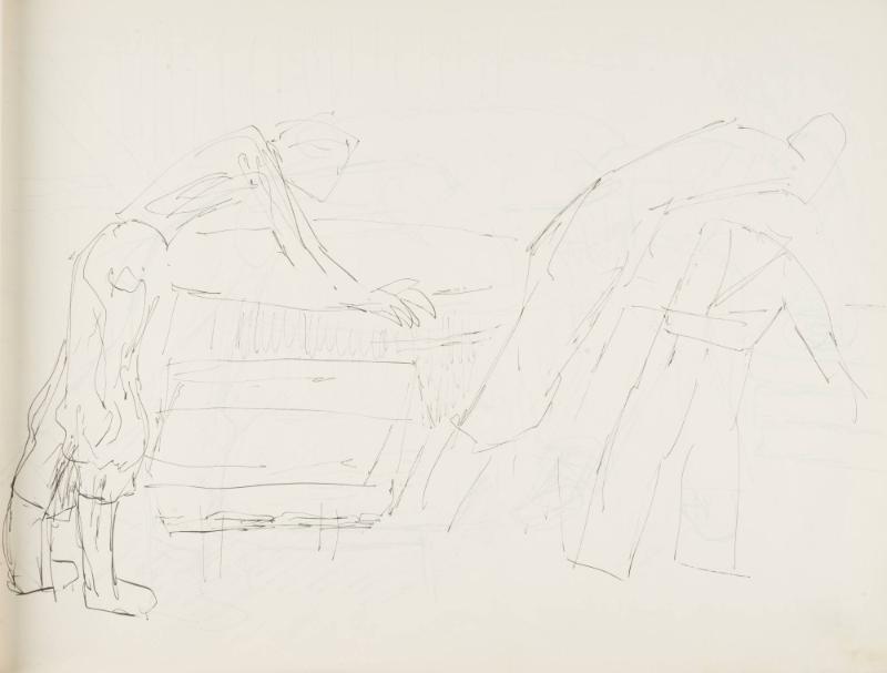 Skissblock nr 64, Skärhamn