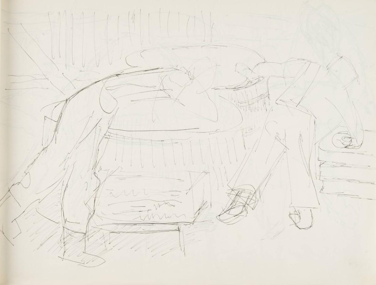 Skissblock nr 64, Skärhamn