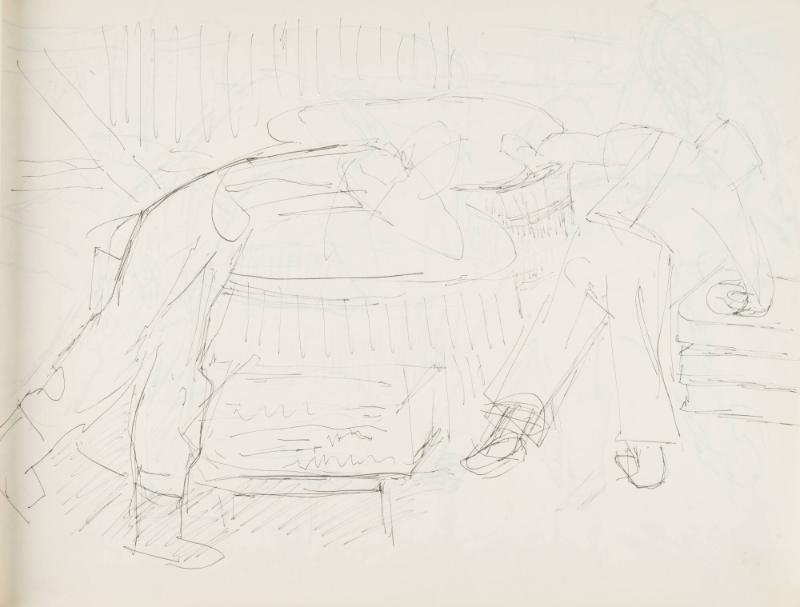 Skissblock nr 64, Skärhamn