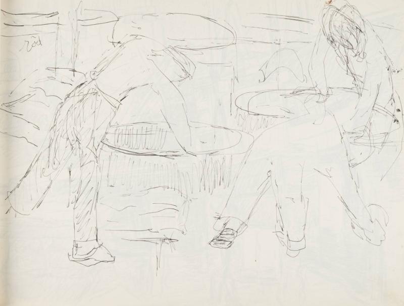 Skissblock nr 64, Skärhamn