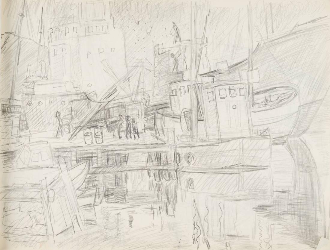 Skissblock nr 64, Skärhamn