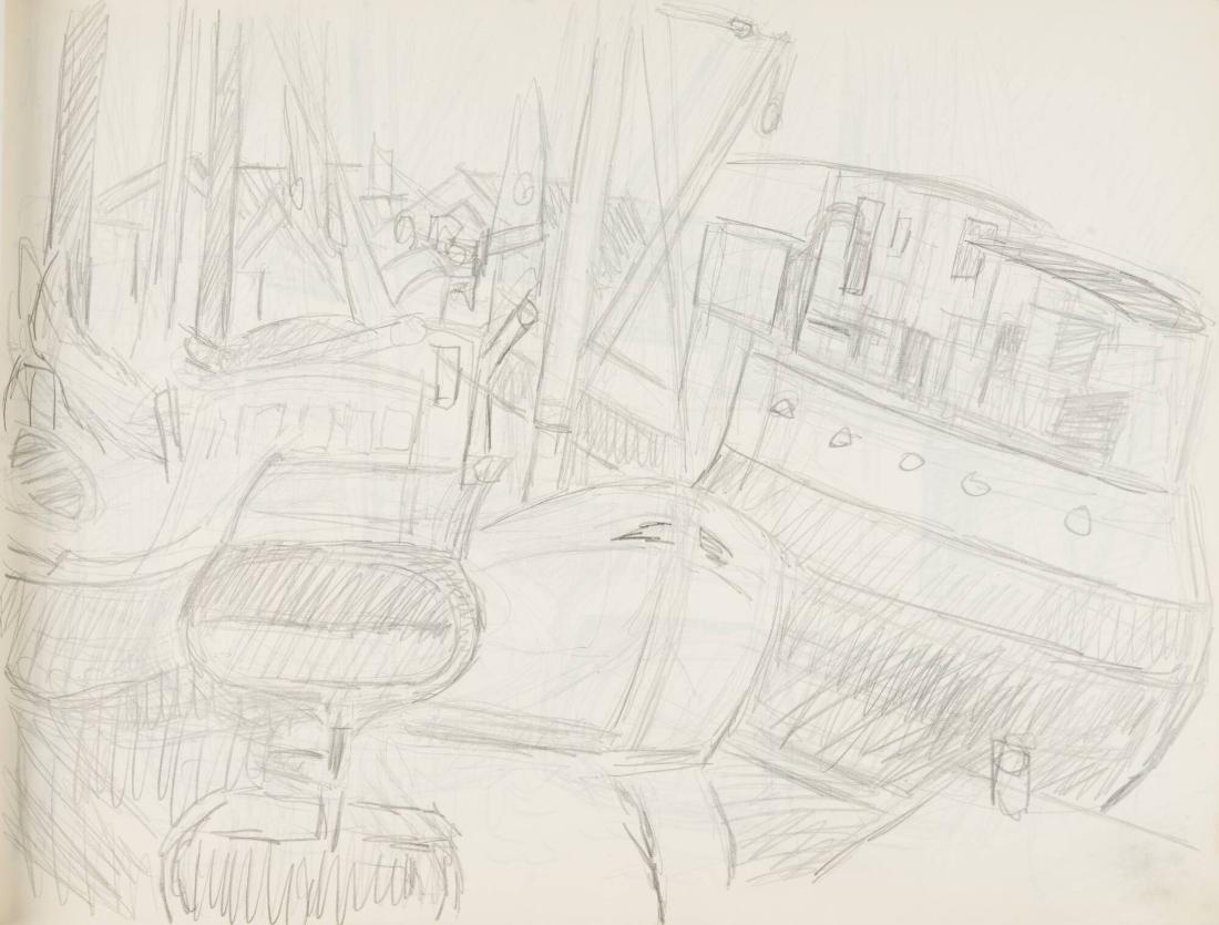 Skissblock nr 64, Skärhamn