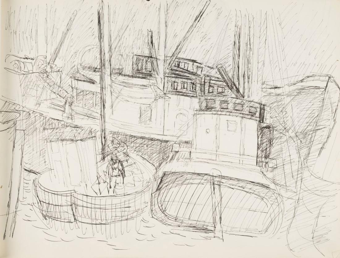 Skissblock nr 64, Skärhamn