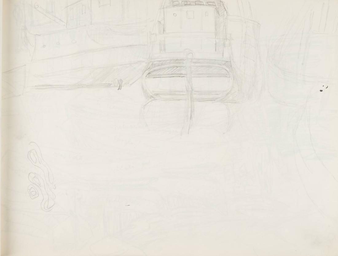 Skissblock nr 64, Skärhamn