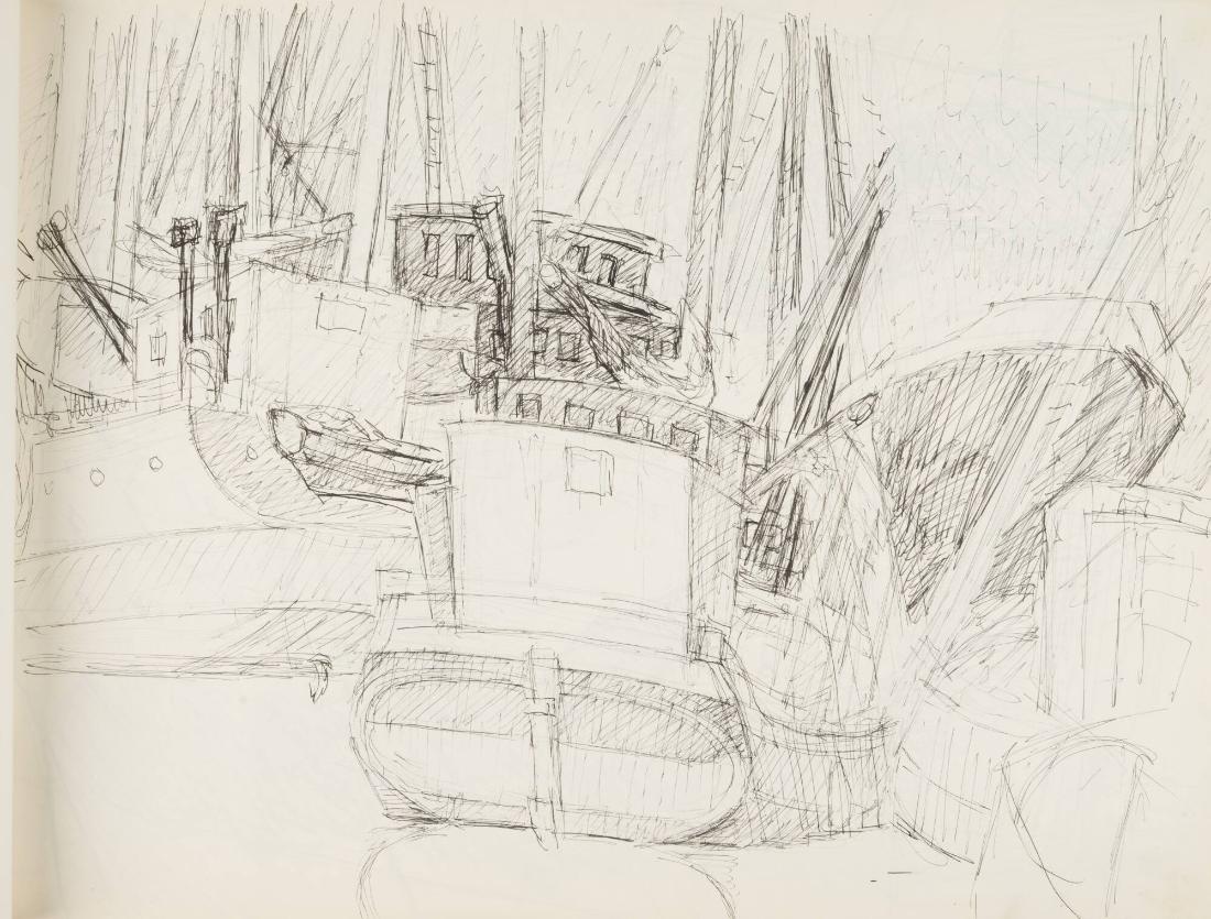 Skissblock nr 64, Skärhamn