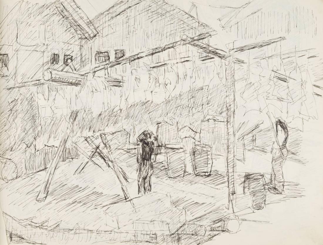 Skissblock nr 64, Skärhamn