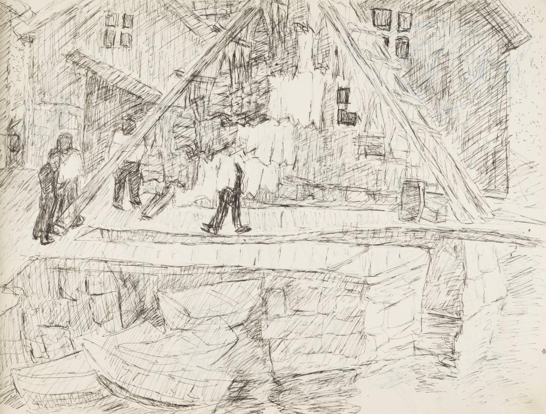 Skissblock nr 64, Skärhamn