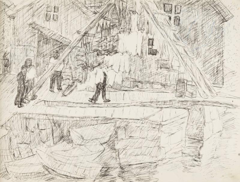 Skissblock nr 64, Skärhamn