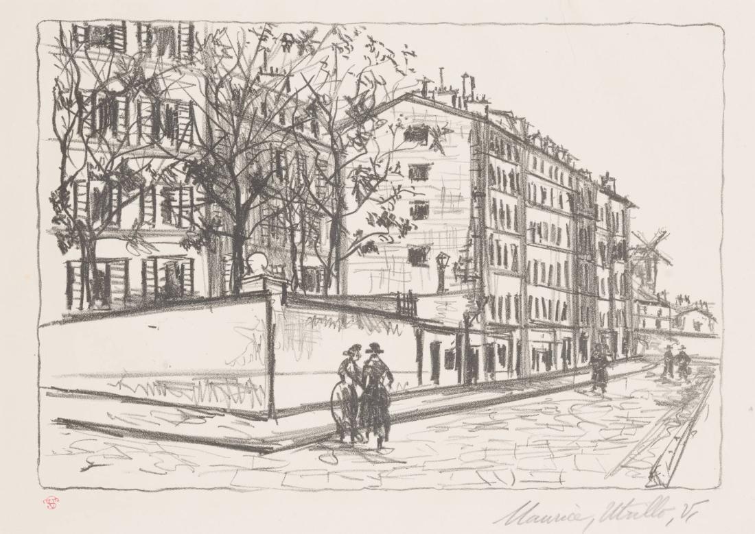 La rue d'Orchampt