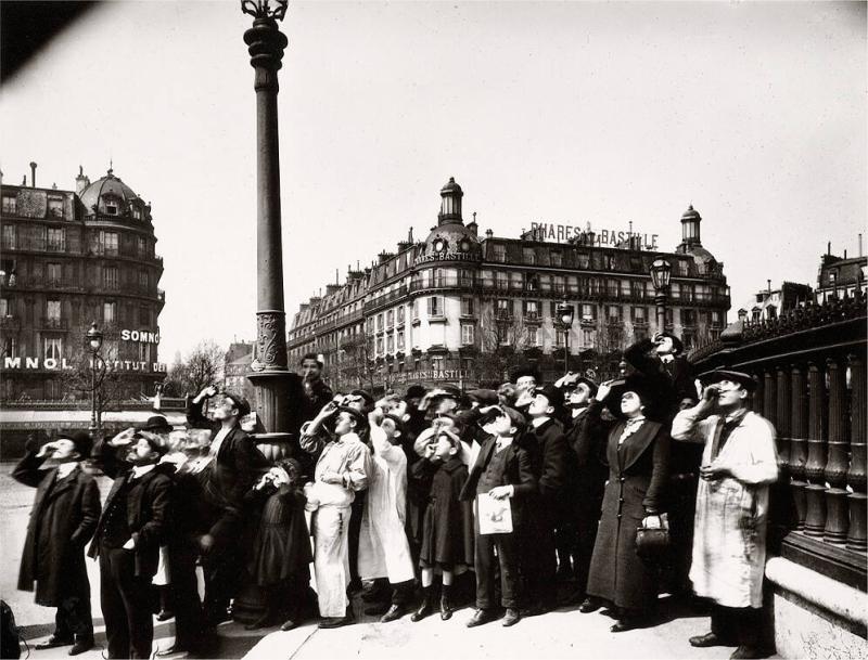 Solförmörkelse, Paris