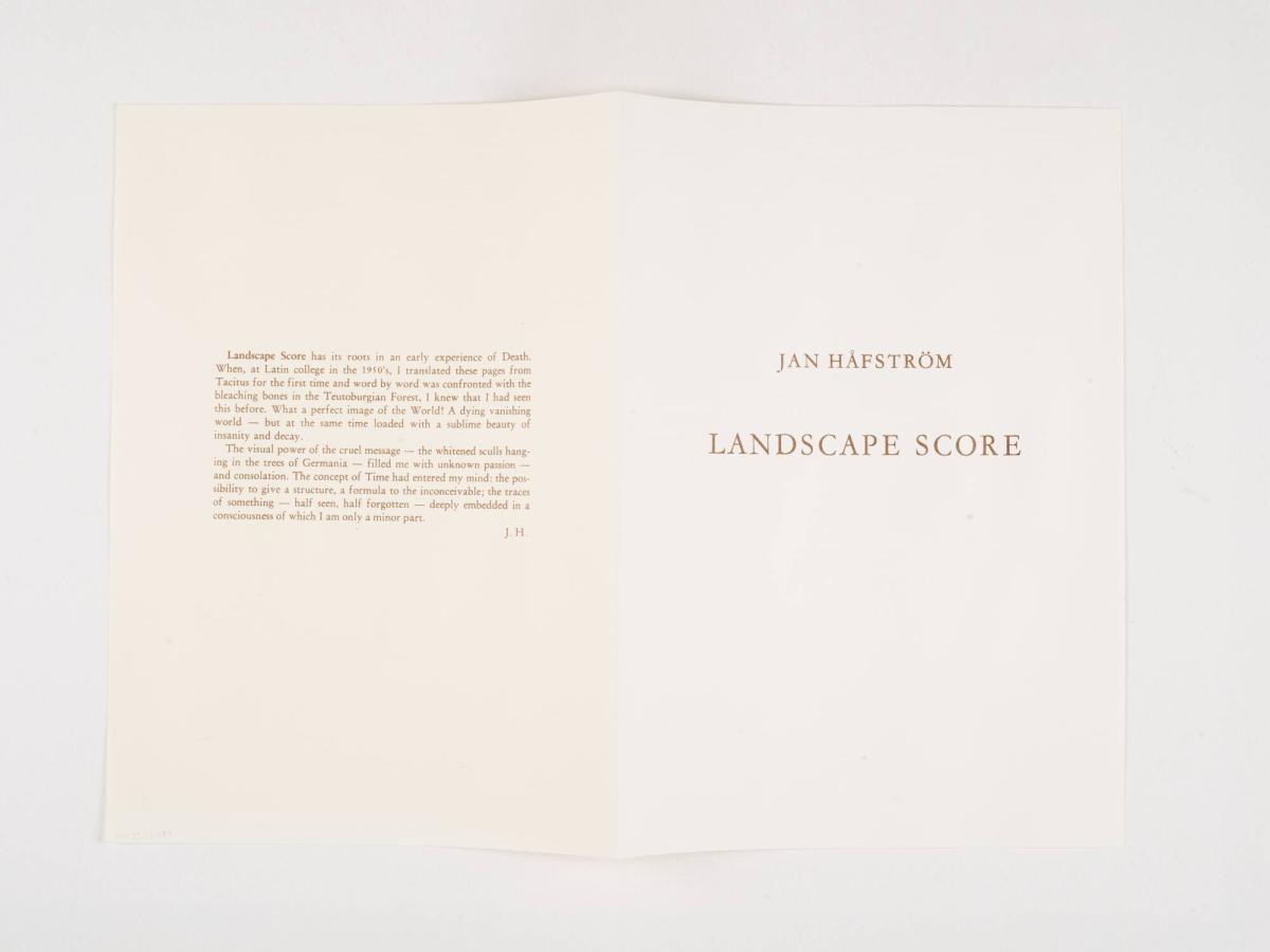 Landscape Score