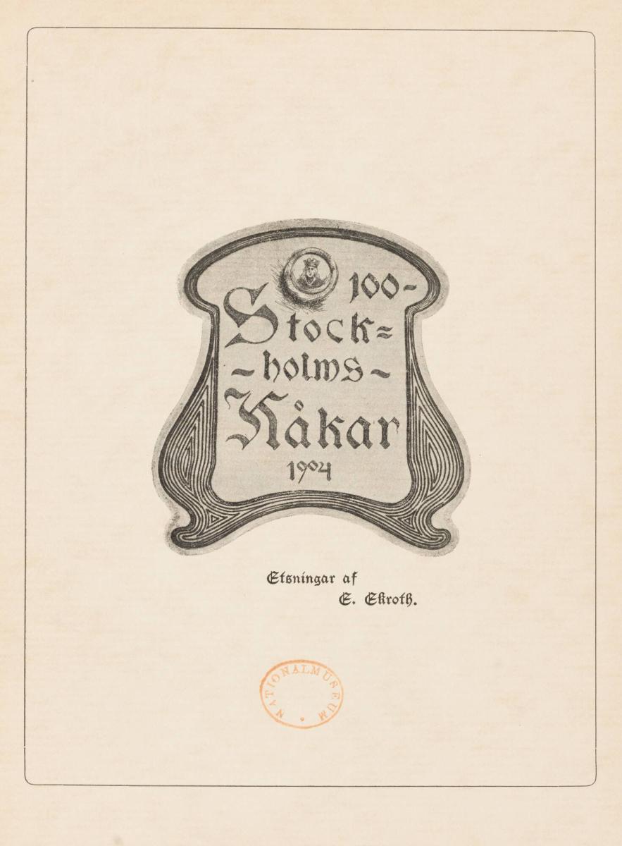 Utan titel. Ur boken 100 Stockholms Kåkar