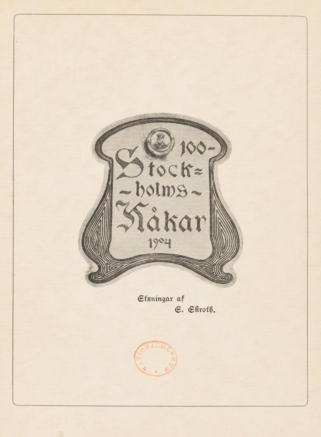 Utan titel. Ur boken 100 Stockholms Kåkar