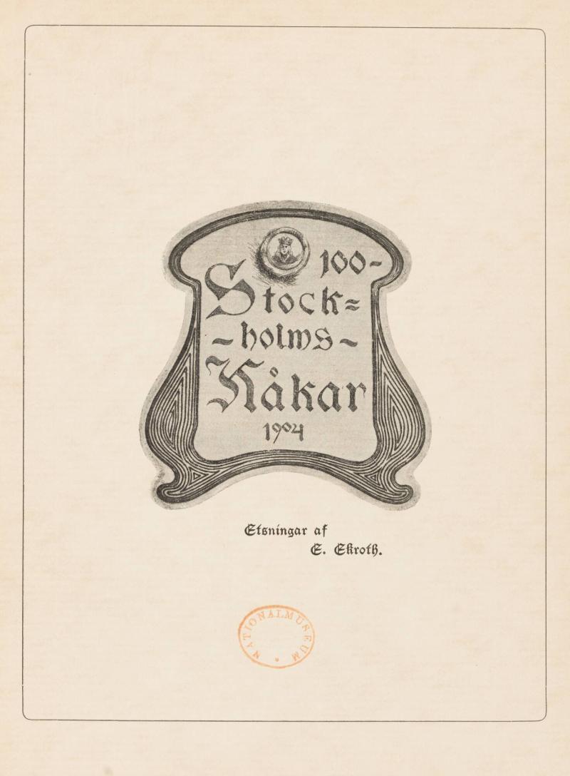 Utan titel. Ur boken 100 Stockholms Kåkar