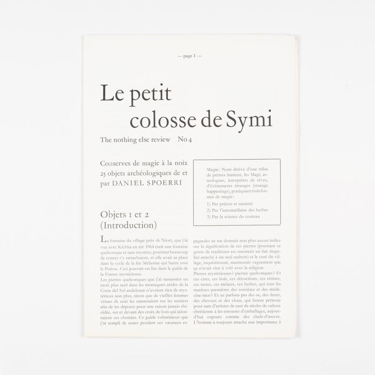 Le petit colosse de Symi, No 4