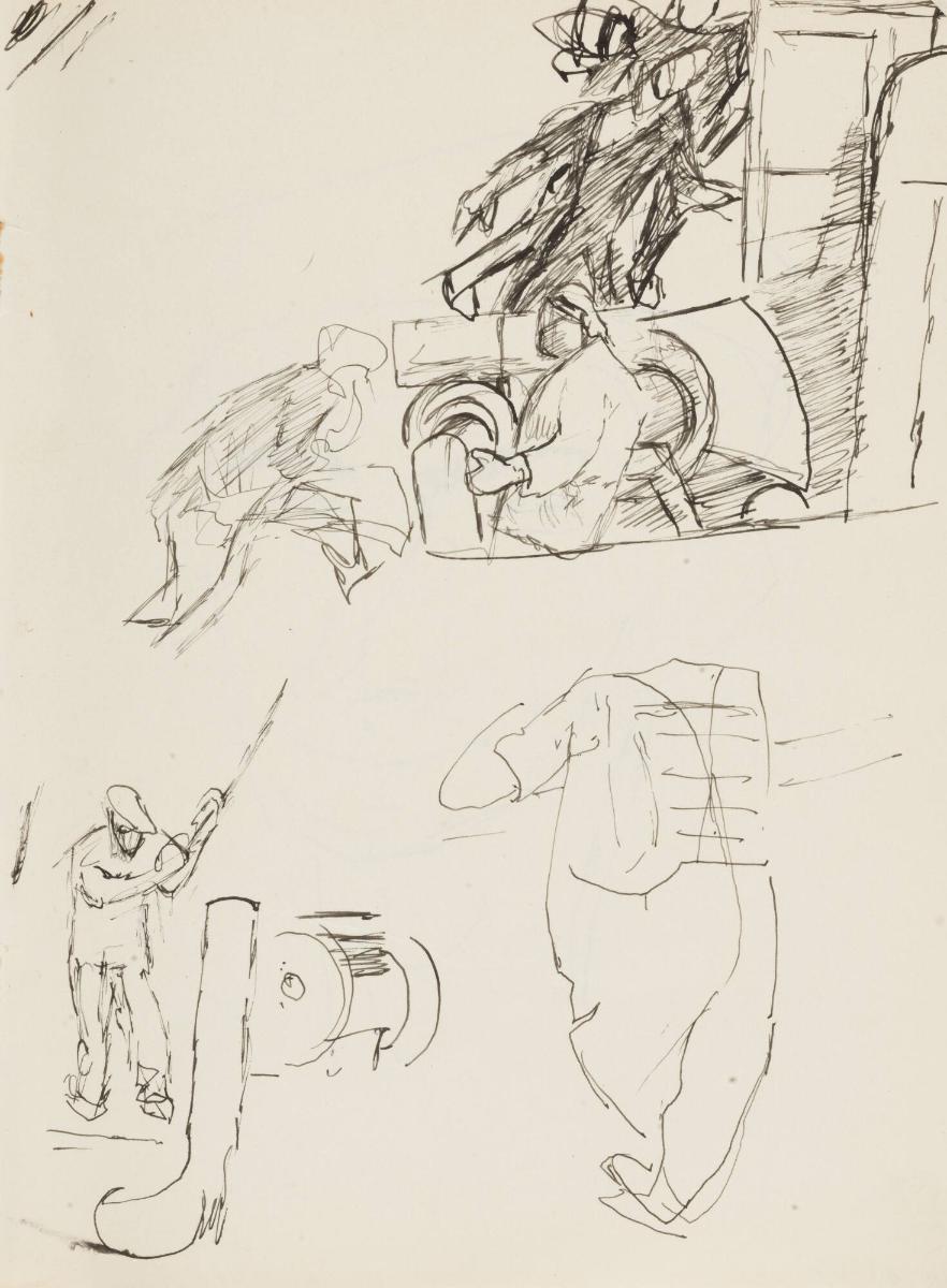 Skissblock nr 71, Svaneke