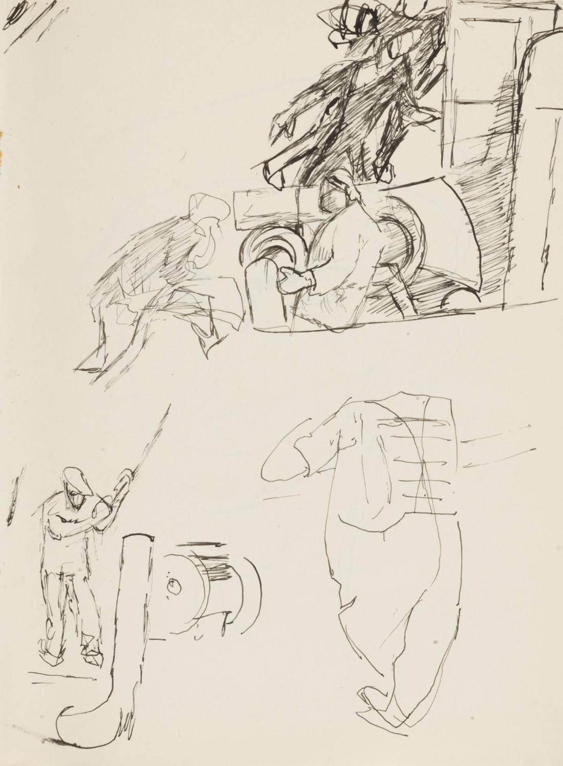 Skissblock nr 71, Svaneke