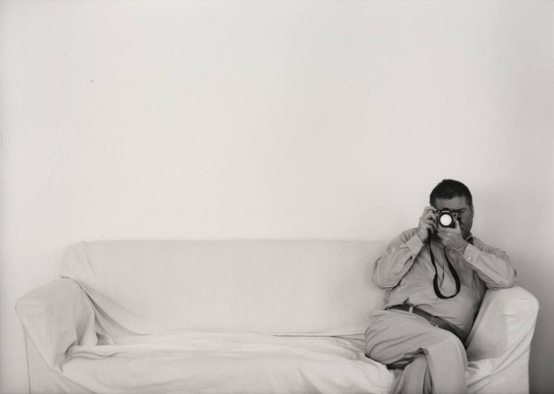 Porträtt av fotograf Walter Hirsch