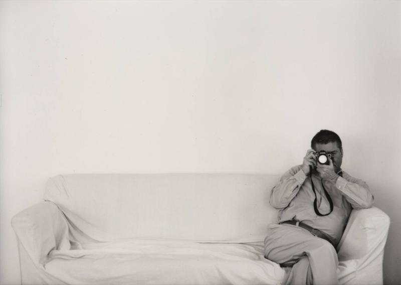 Porträtt av fotograf Walter Hirsch