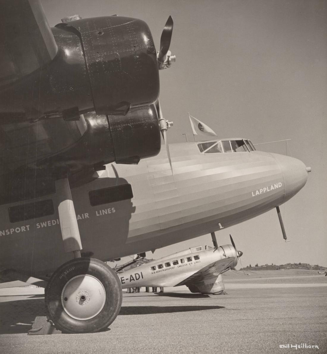 Invigning den 23 maj 1936 av Bromma flygplats