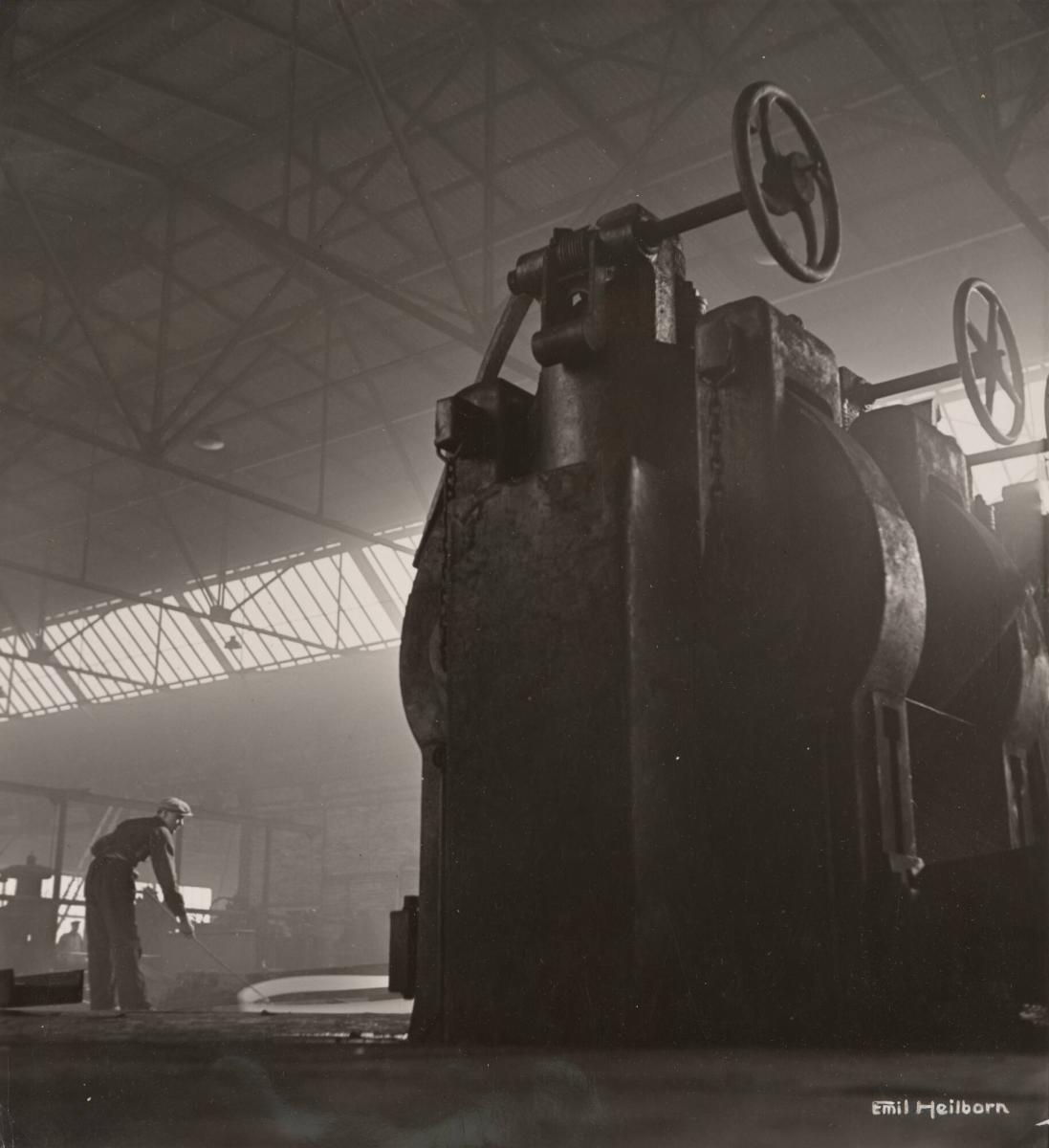 Bandvalsning i Långshyttan