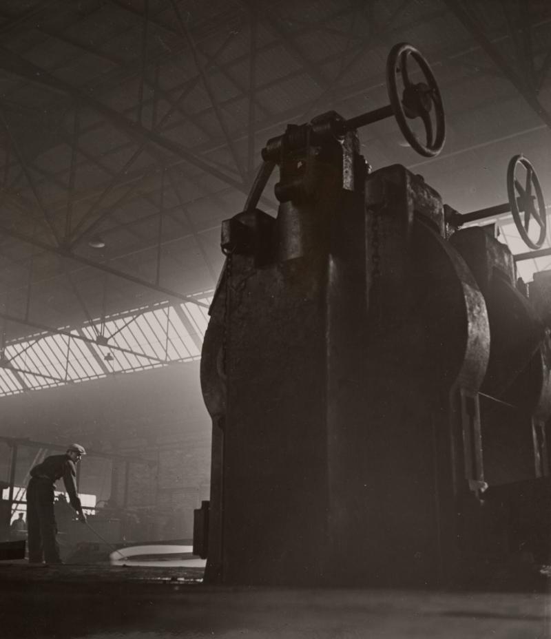 Bandvalsning i Långshyttan