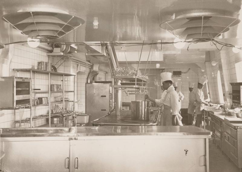 Köket tillhörande Katarinahiss-restauranten