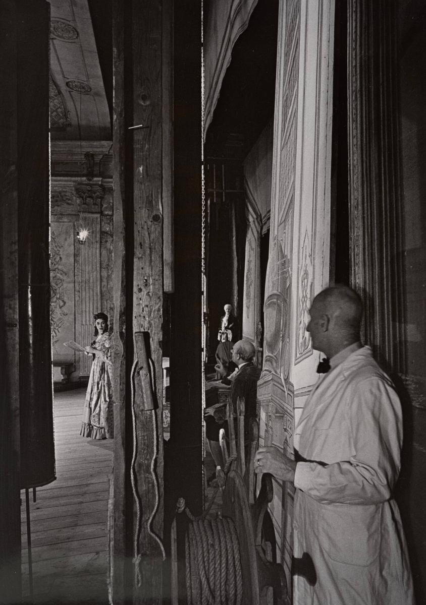 Elisabeth Söderström sjunger i Pergolesis "Il maestro di musica" på Drottningholmsteatern