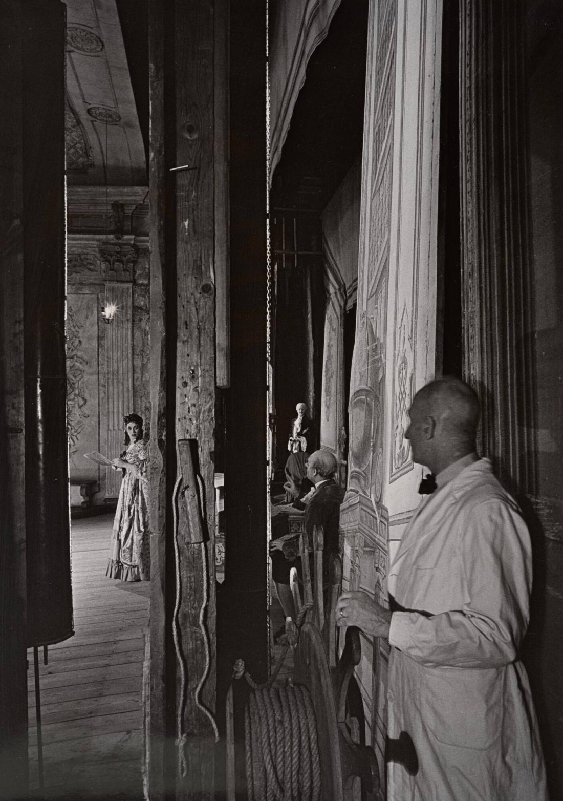 Elisabeth Söderström sjunger i Pergolesis "Il maestro di musica" på Drottningholmsteatern