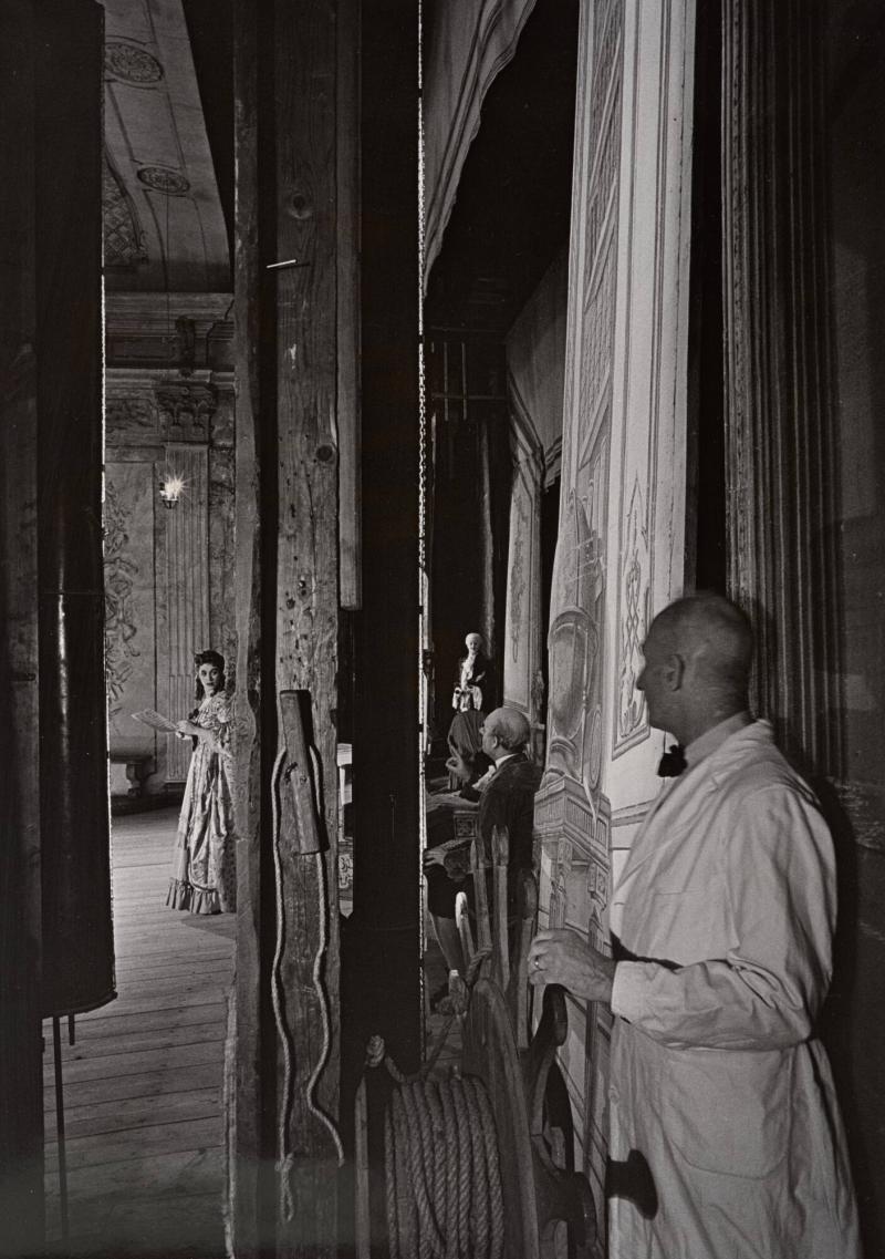 Elisabeth Söderström sjunger i Pergolesis "Il maestro di musica" på Drottningholmsteatern