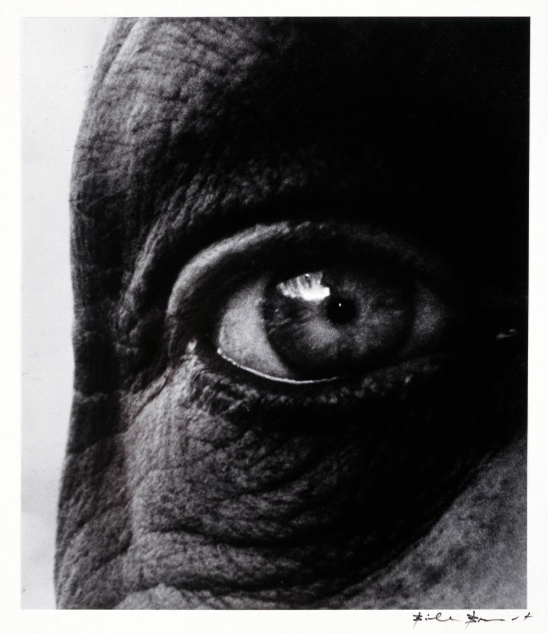 Jean Dubuffet´s right eye