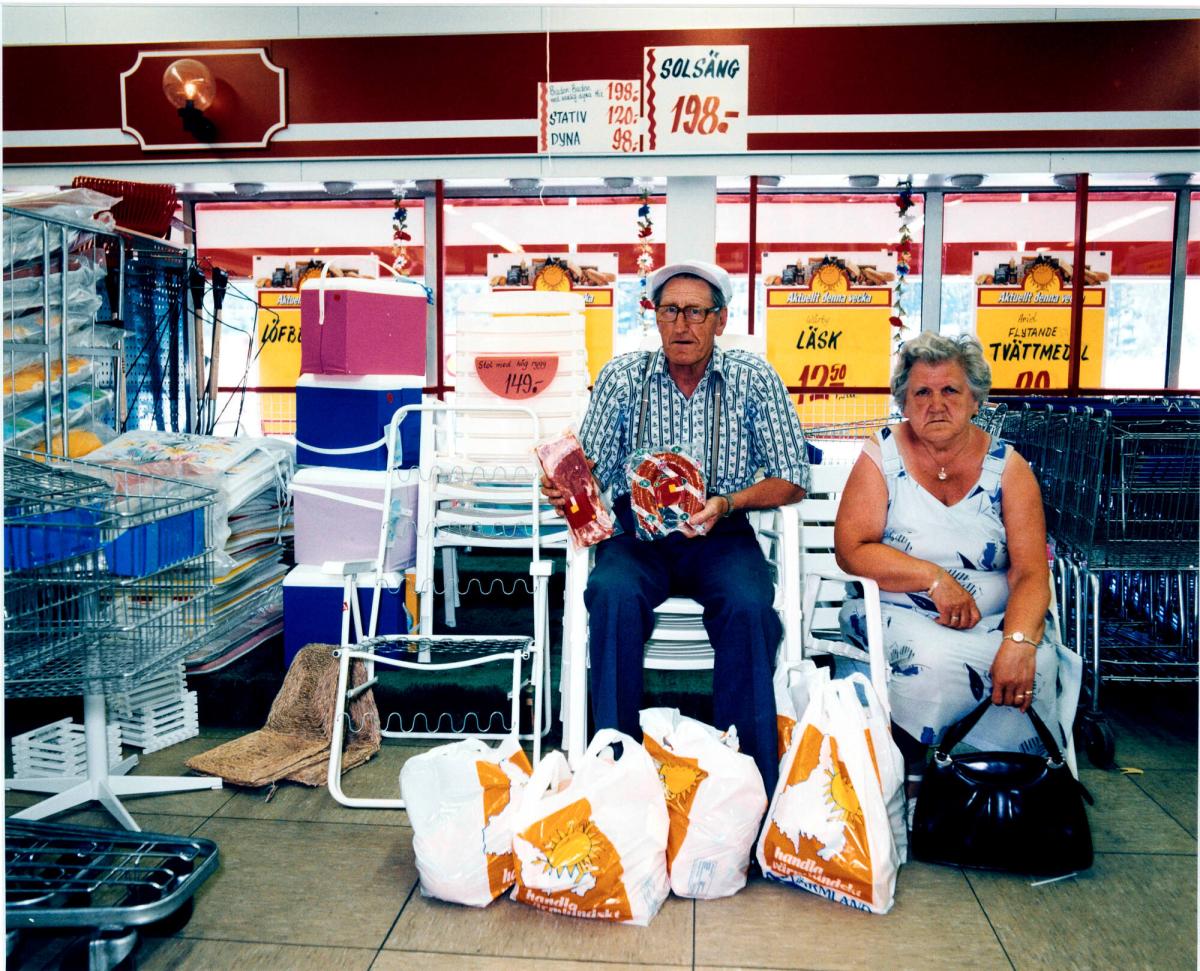 Munkfors 1989. Ur serien Landet utom sig. Bilder från Sverige