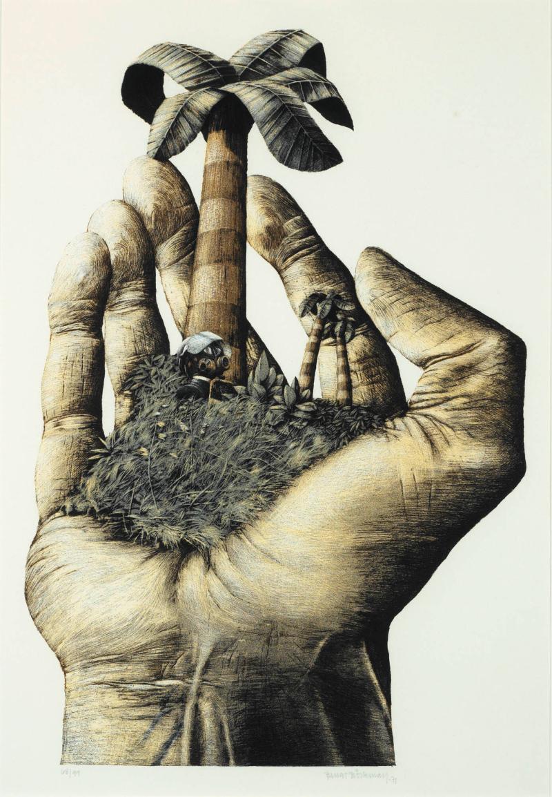 Palm of my hand
