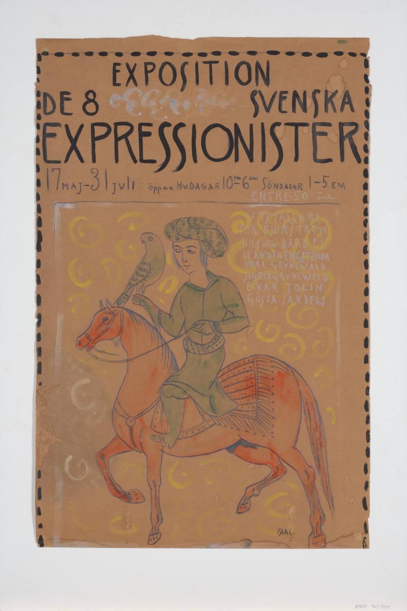 Exposition De 8, svenska expressionister 17 maj - 31 juli